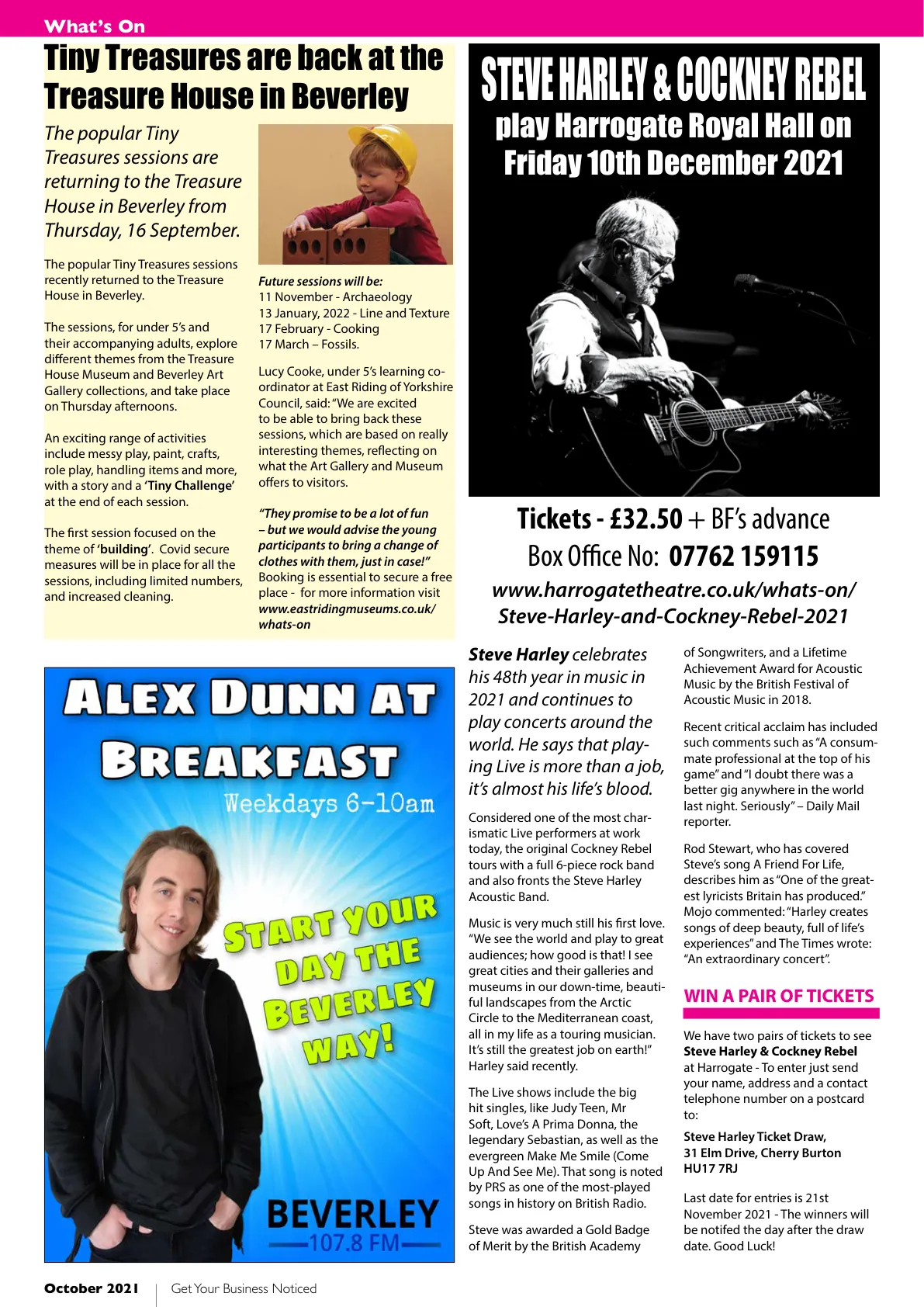 Beverley Magazine — October 2021 — Page 36 of 44