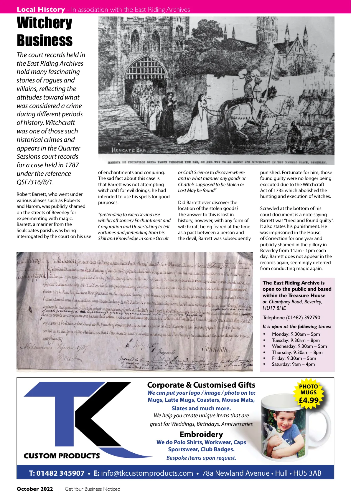 Beverley Magazine — October 2022 — Page 26 of 36