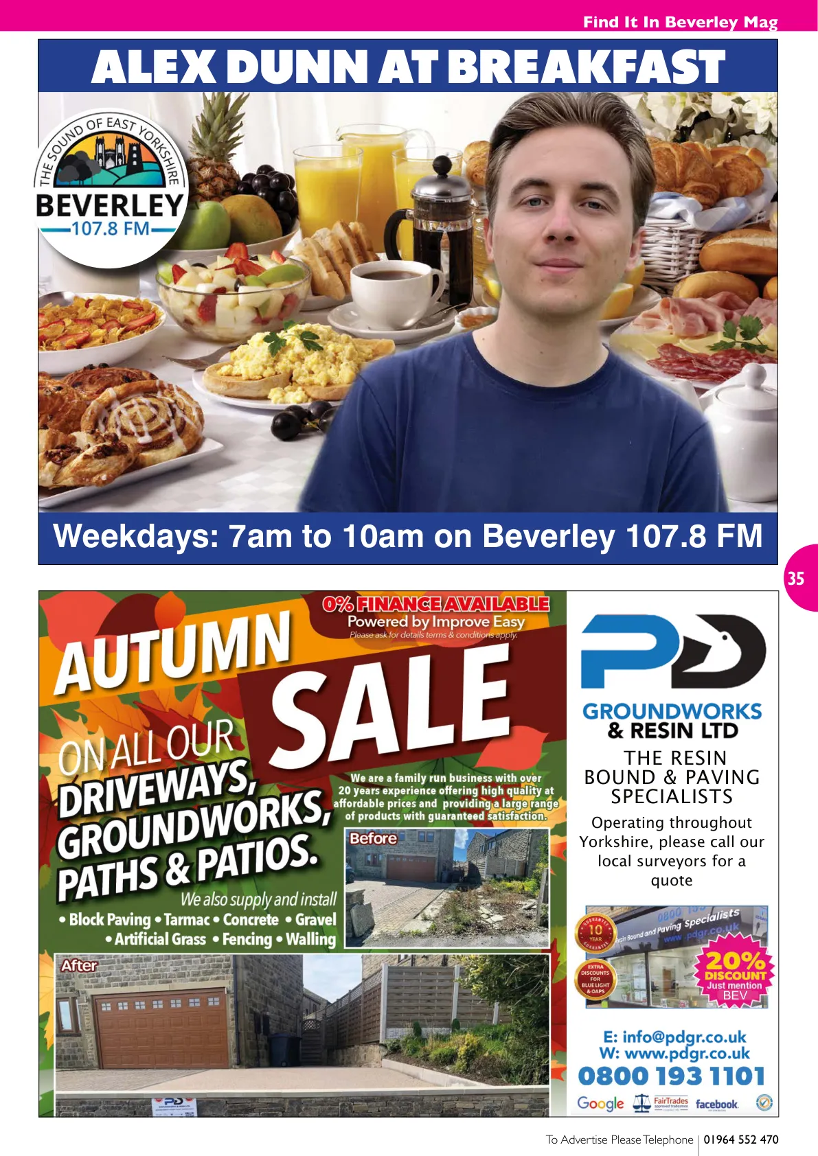Beverley Magazine — October 2022 — Page 35 of 36