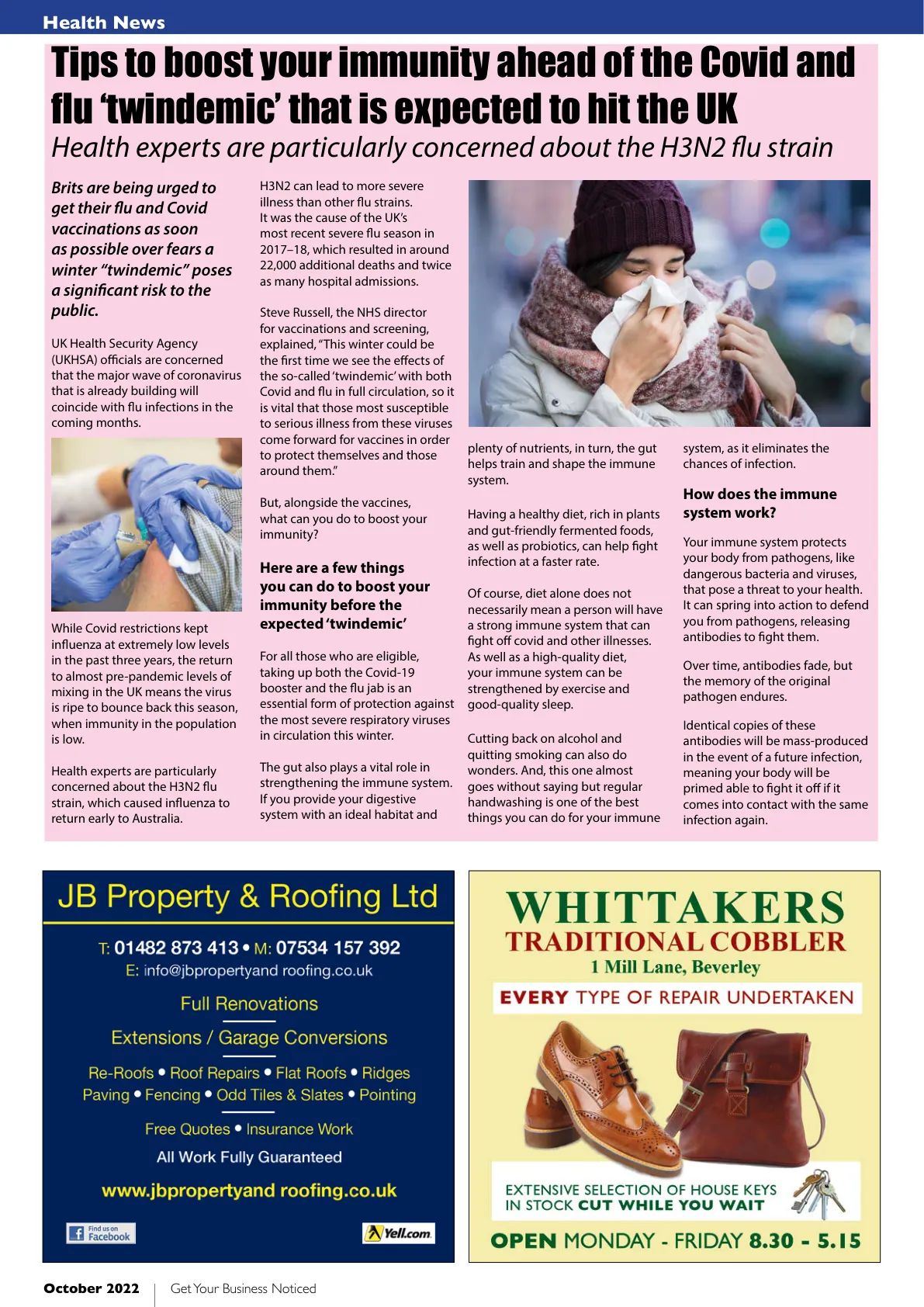 Beverley Magazine — October 2022 — Page 4 of 36