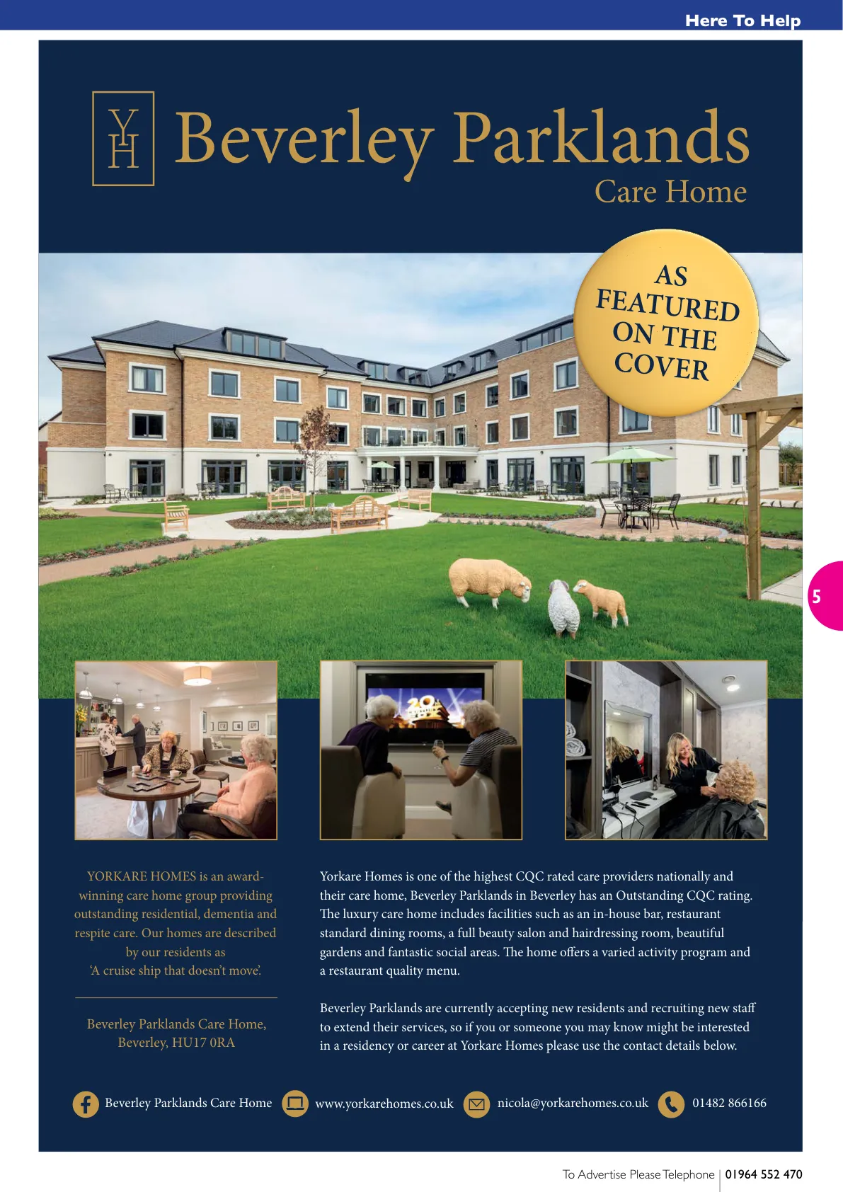 Beverley Magazine — October 2022 — Page 5 of 36