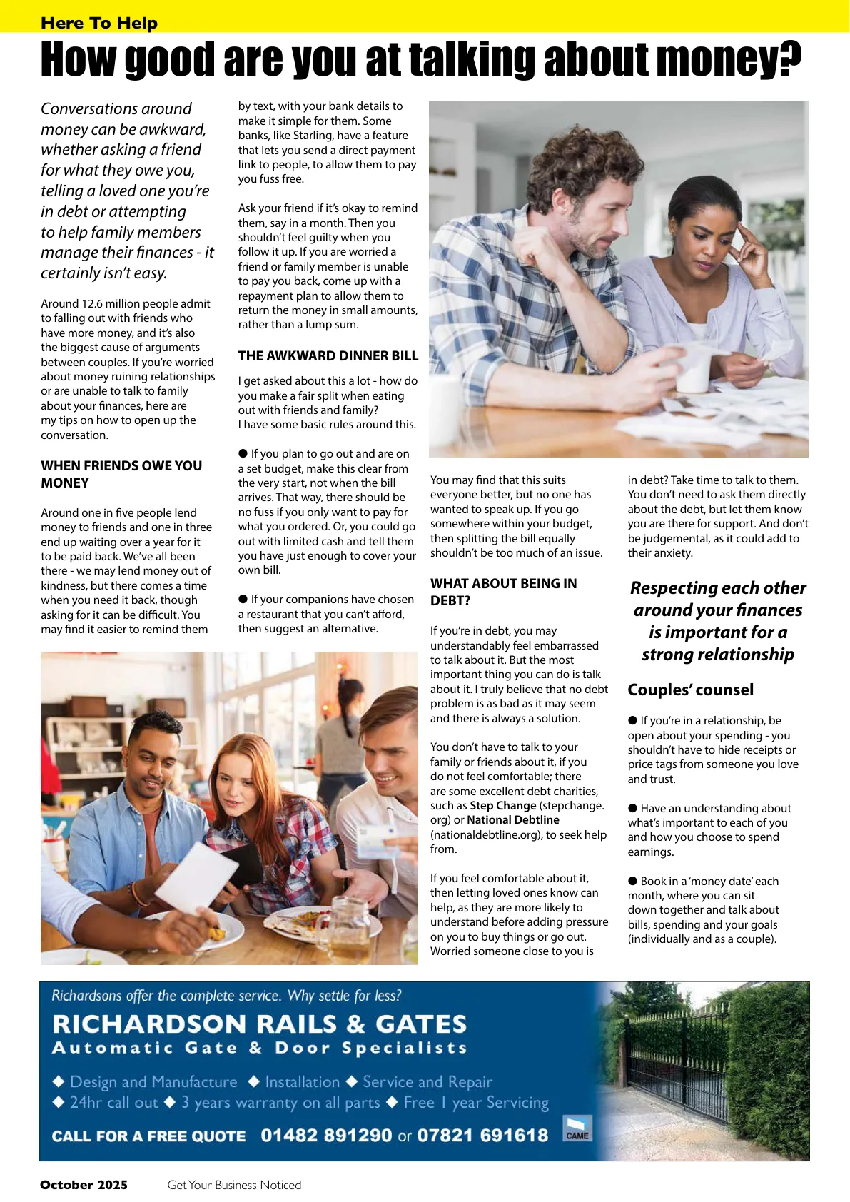 Beverley Magazine — October 2025 — Page 28 of 36