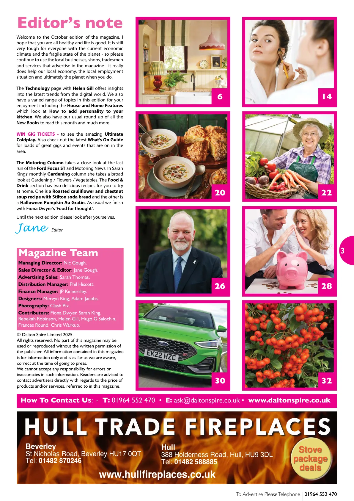 Beverley Magazine — October 2025 — Page 3 of 36