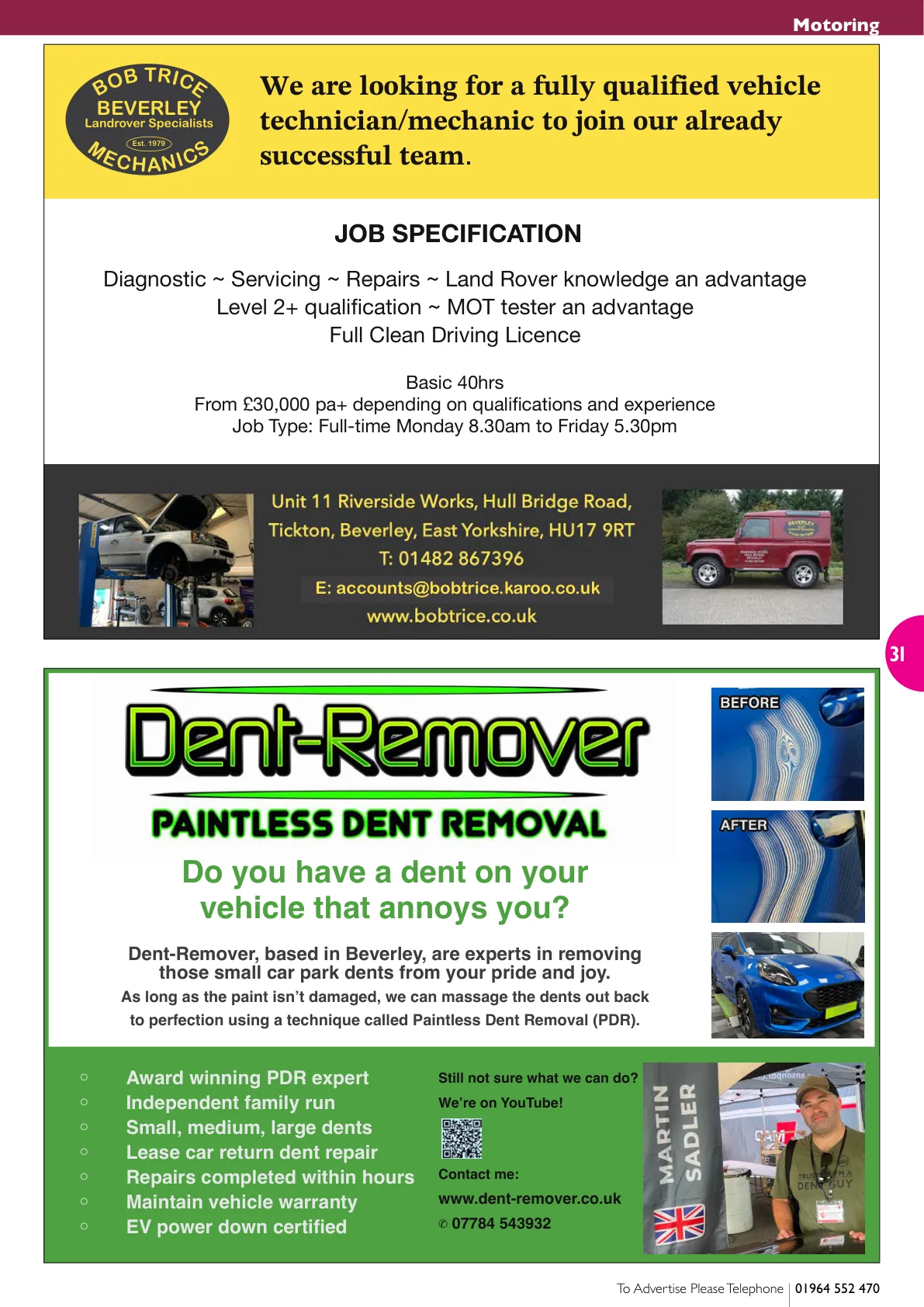 Beverley Magazine — October 2025 — Page 31 of 36