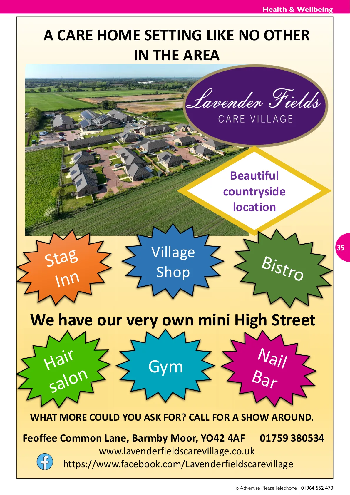 Beverley Magazine — October 2025 — Page 35 of 36