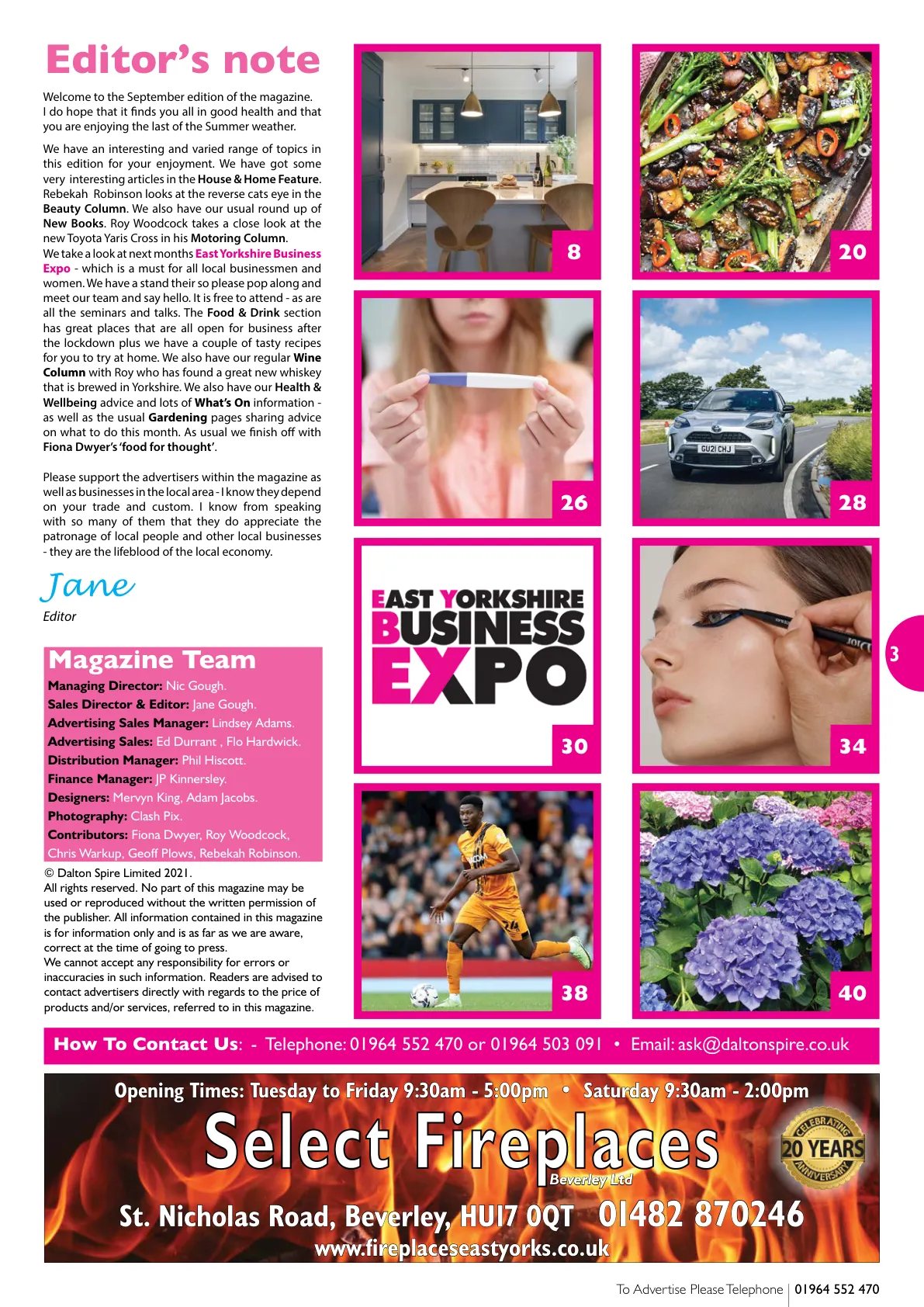 Beverley Magazine — September 2022 — Page 3 of 44