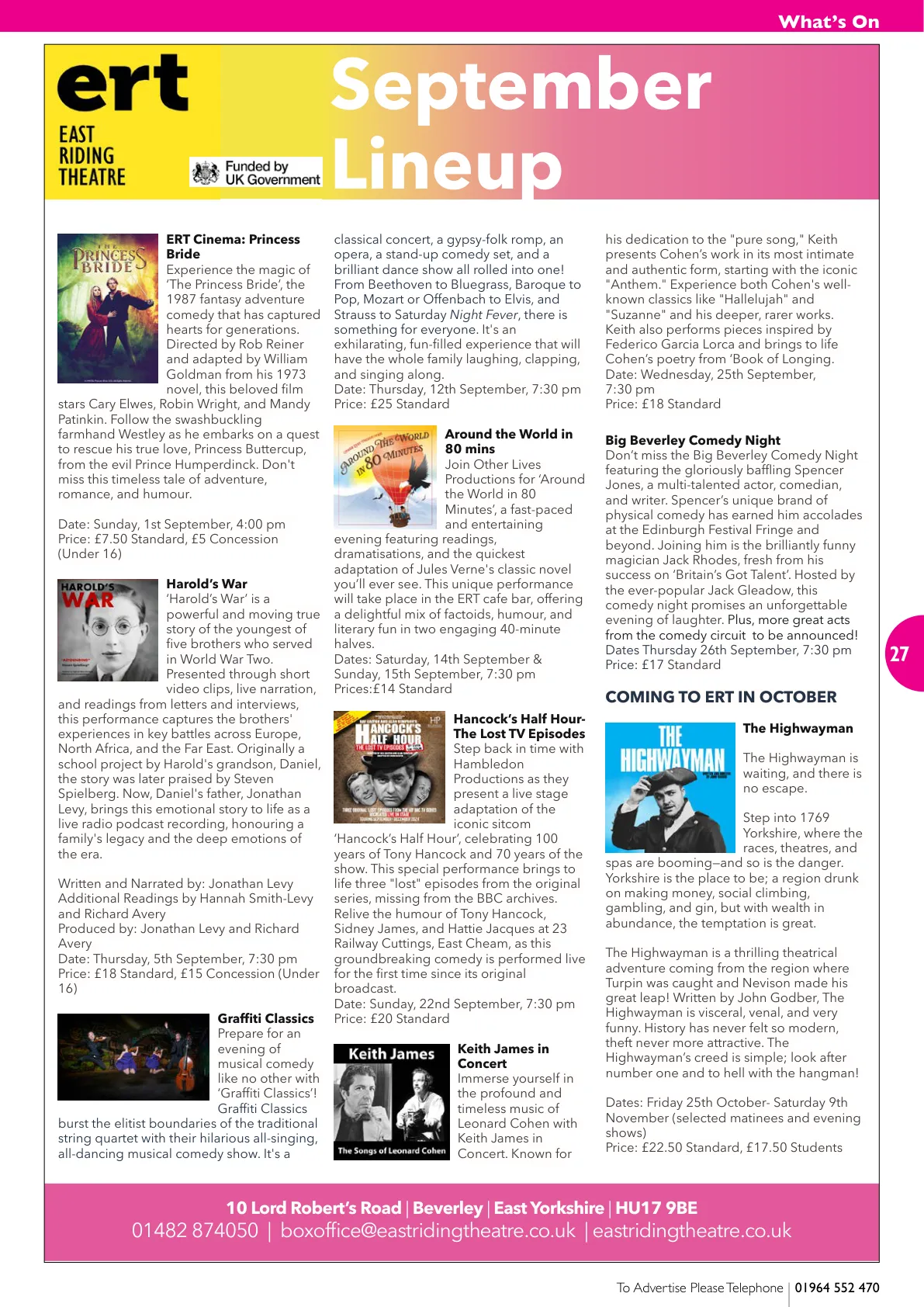 Beverley Magazine — September 2024 — Page 27 of 52