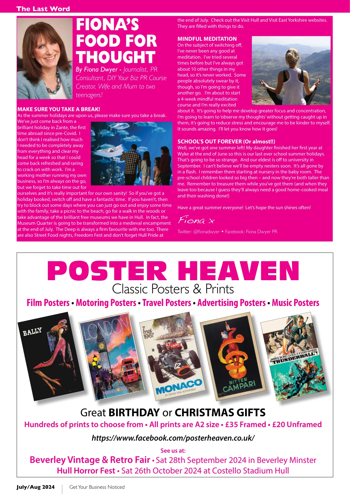 Beverley Magazine — September 2024 — Page 34 of 52