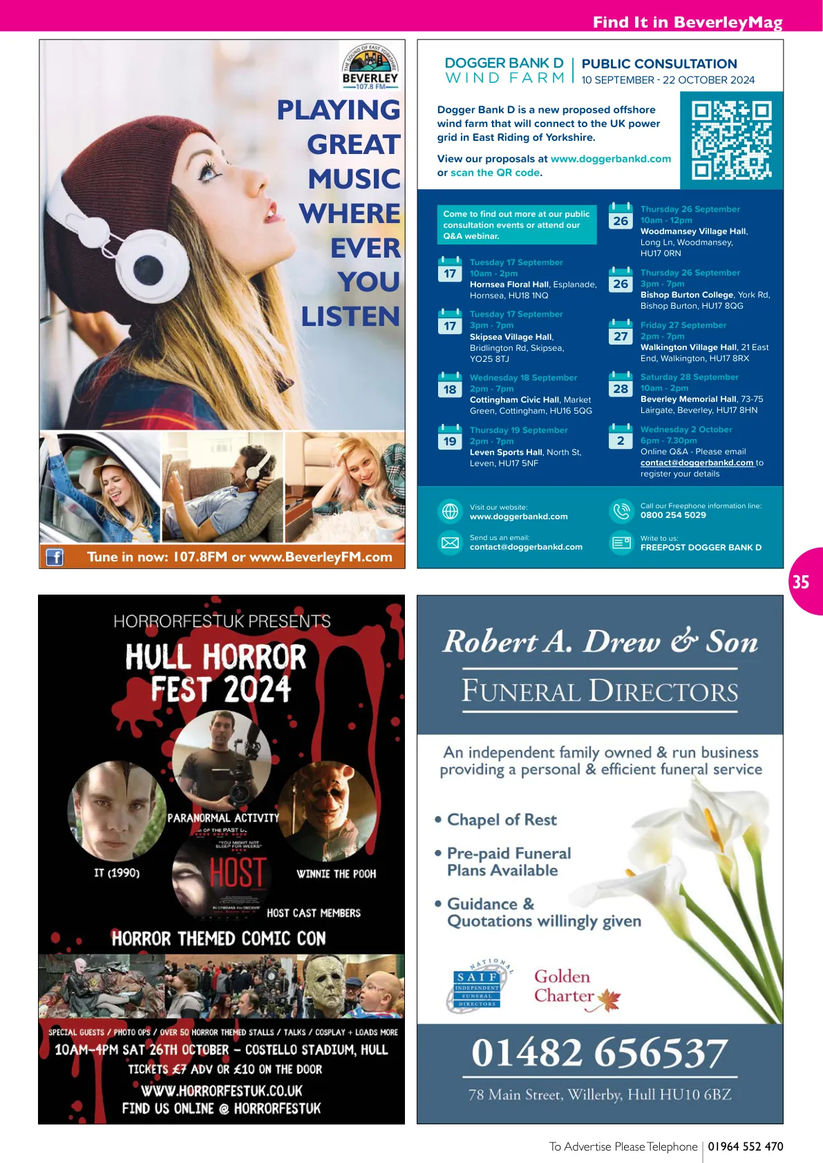 Beverley Magazine — September 2024 — Page 35 of 52