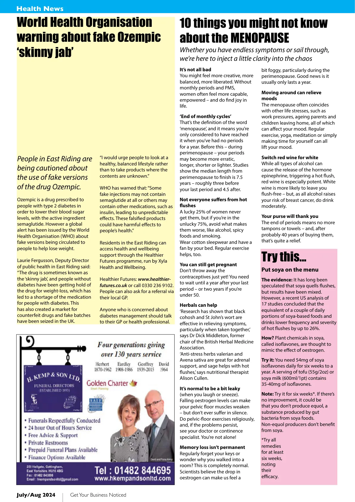 Beverley Magazine — September 2024 — Page 4 of 52