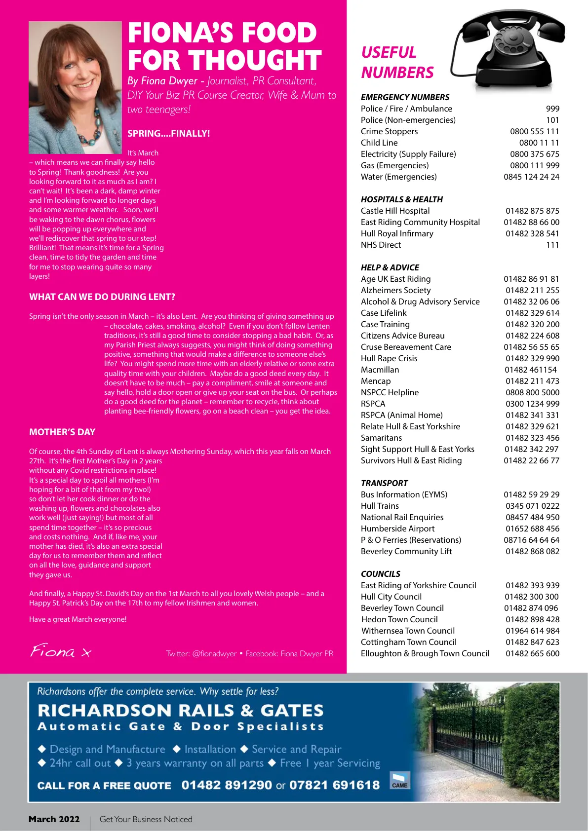 Beverley Magazine — September 2024 — Page 50 of 52