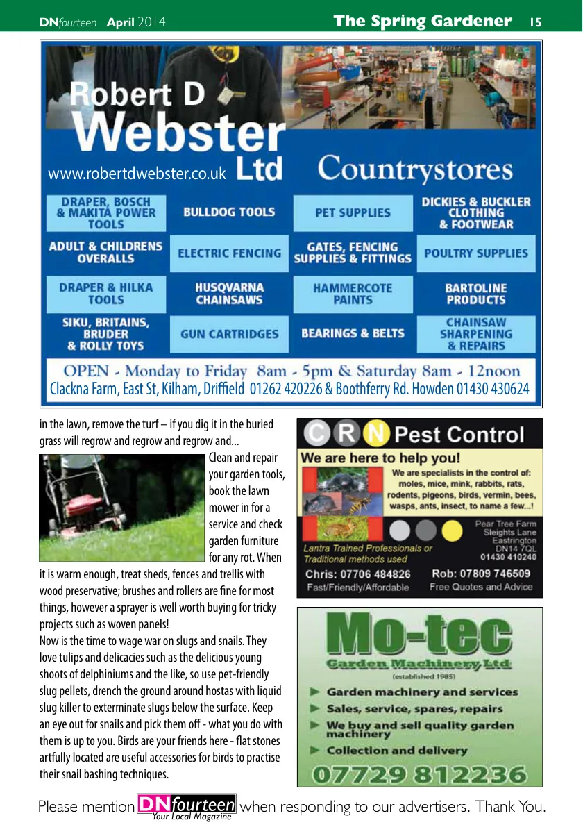 DNfourteen Magazine — April 2014 — Page 15 of 40