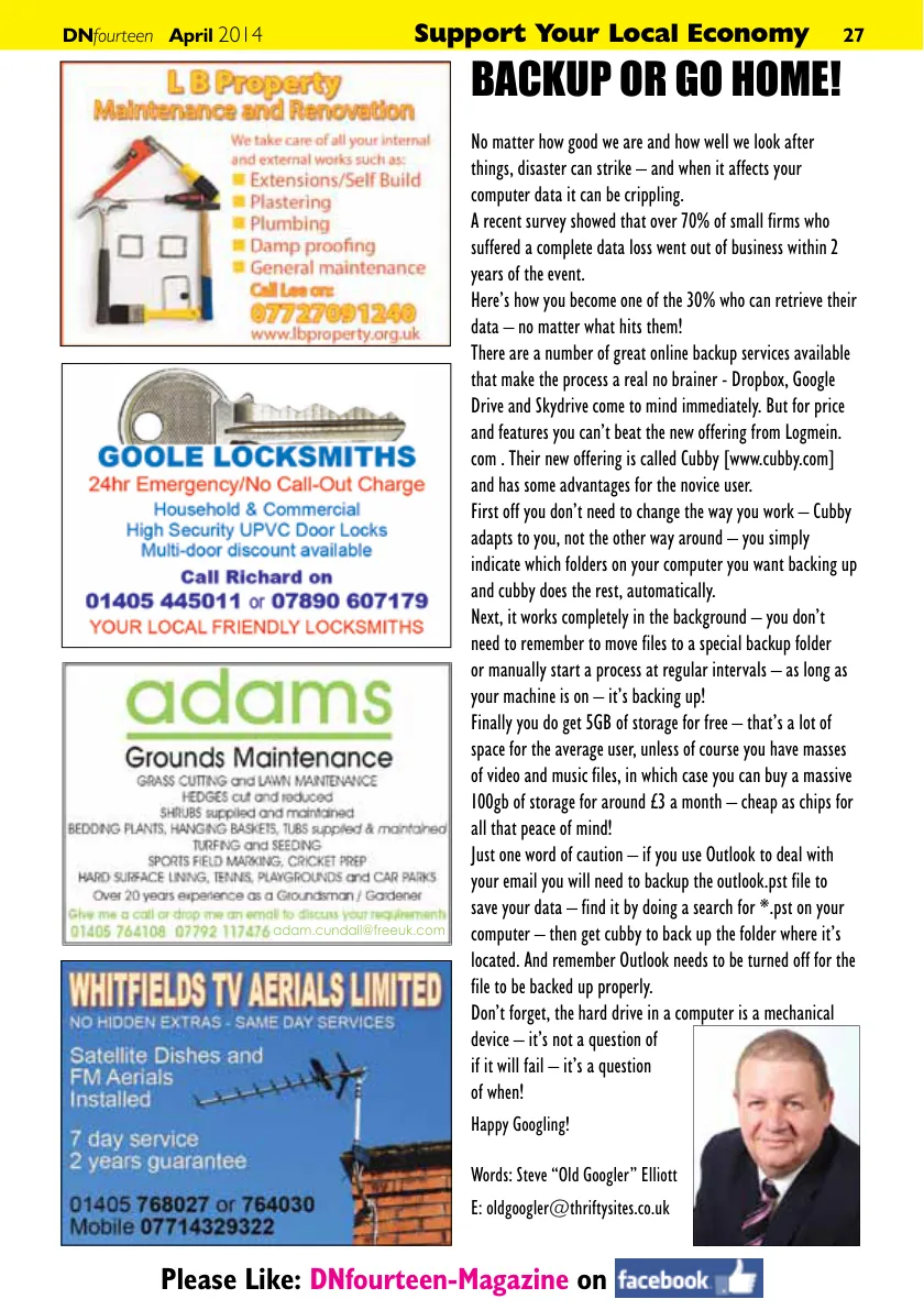 DNfourteen Magazine — April 2014 — Page 27 of 40