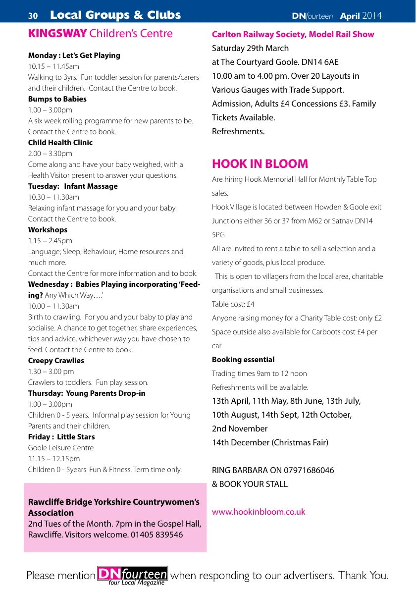 DNfourteen Magazine — April 2014 — Page 30 of 40