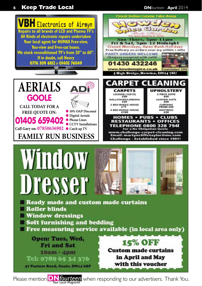 DNfourteen Magazine — April 2014 — Page 6 of 40