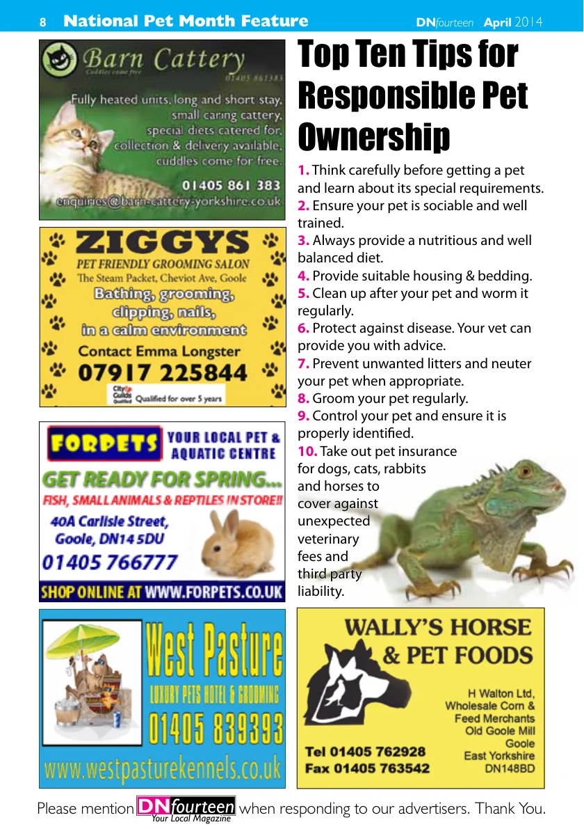 DNfourteen Magazine — April 2014 — Page 8 of 40