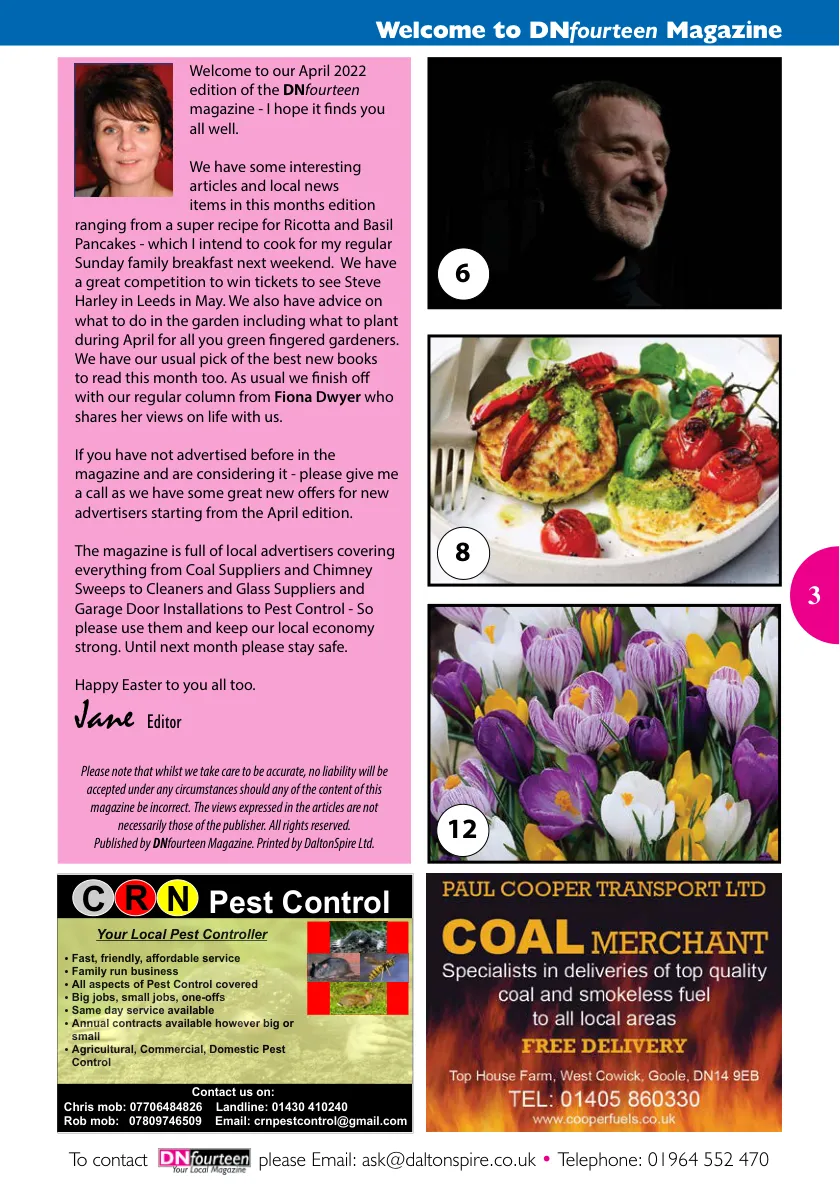 DNfourteen Magazine — April 2022 — Page 3 of 16