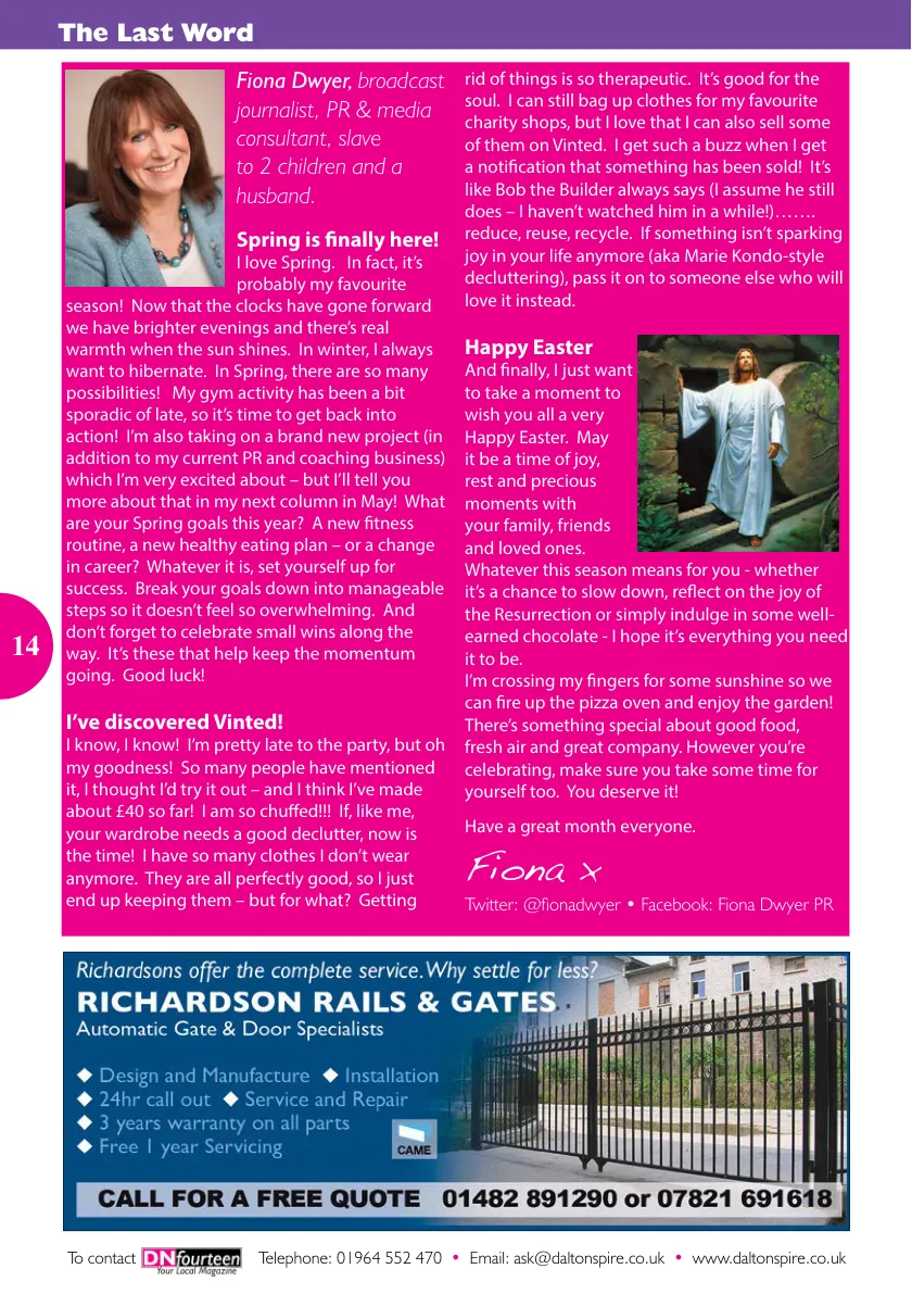 DN14 Magazine — April 2025 — Page 14 of 16