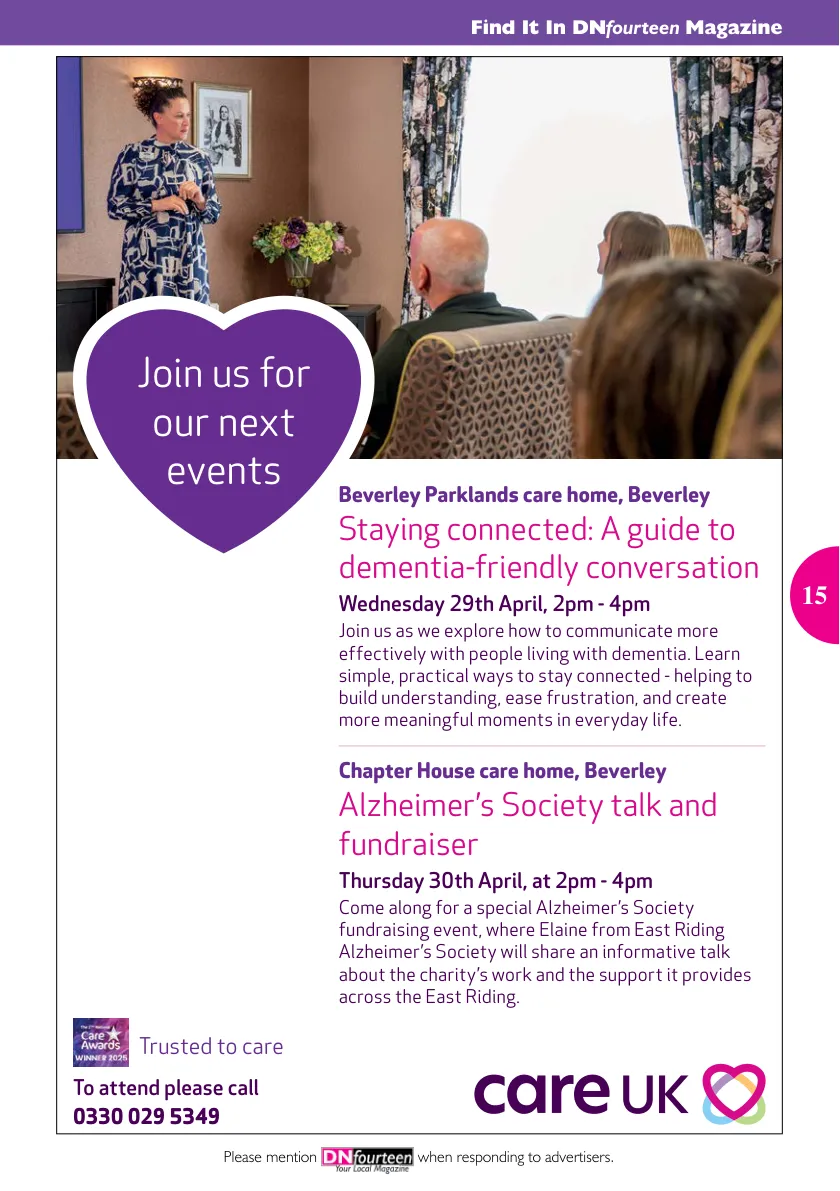 DN14 Magazine — April 2026 — Page 15 of 16