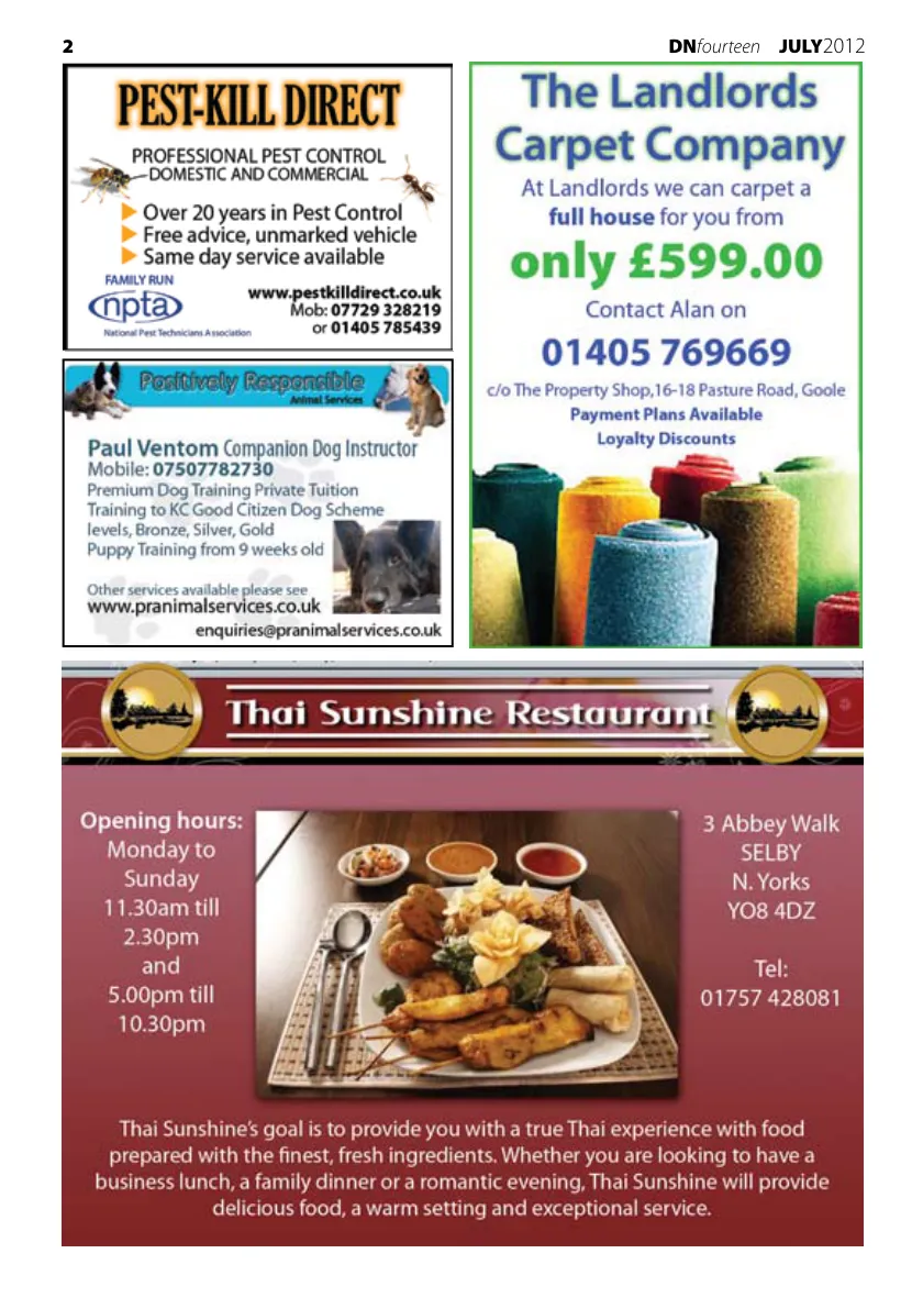 DNfourteen Magazine — August 2012 — Page 2 of 40