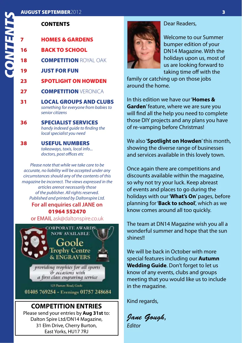 DNfourteen Magazine — August 2012 — Page 3 of 40