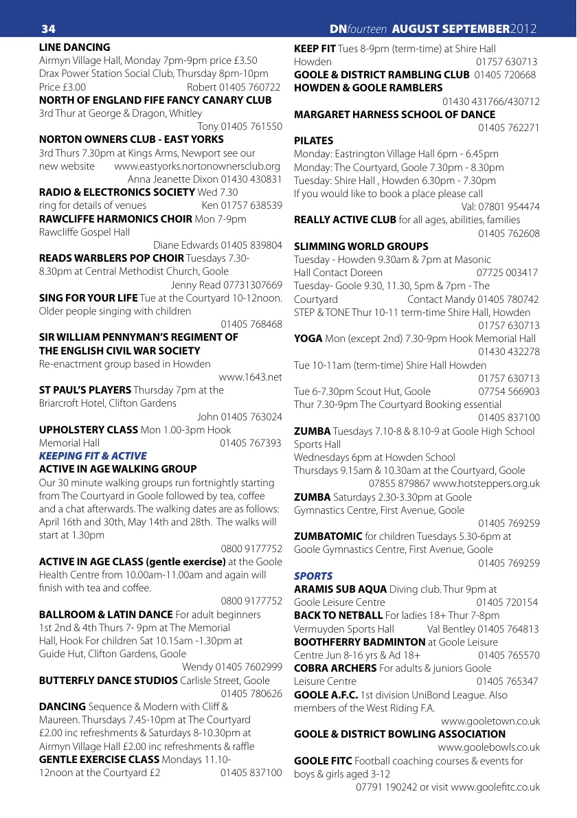 DNfourteen Magazine — August 2012 — Page 34 of 40