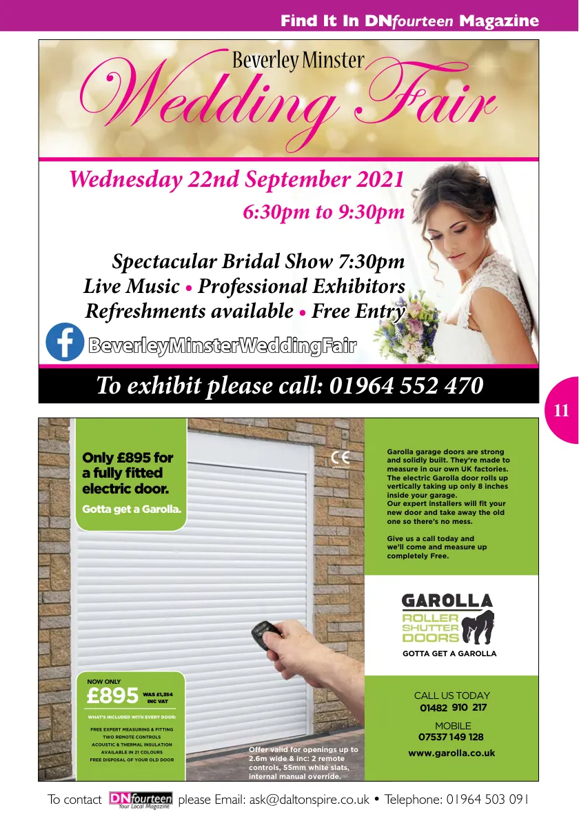 DN14 Magazine — August 2021 (Issue 137) — Page 11 of 20