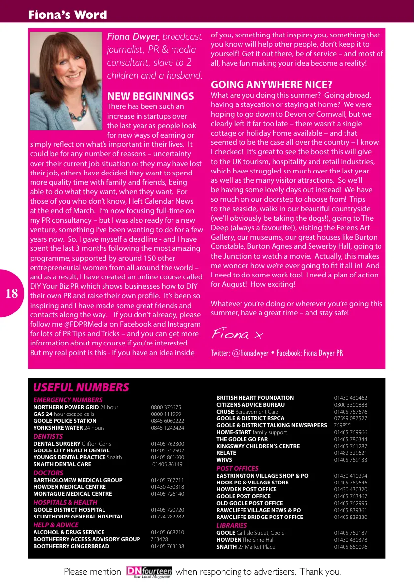 DN14 Magazine — August 2021 (Issue 137) — Page 18 of 20