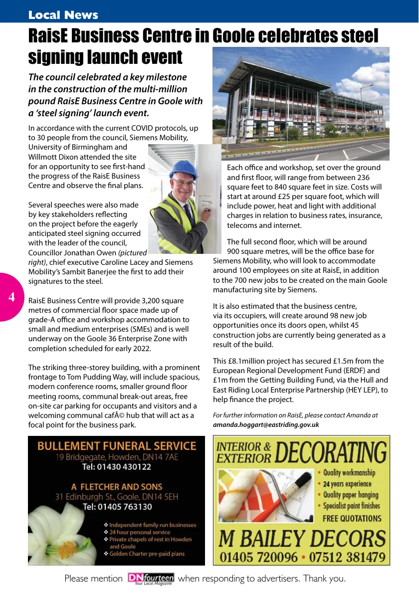 DN14 Magazine — August 2021 (Issue 137) — Page 4 of 20