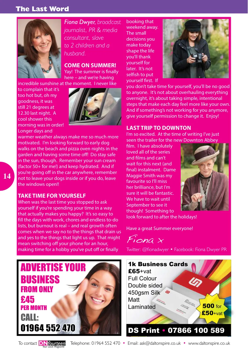 DN14 Magazine — August 2025 — Page 14 of 16