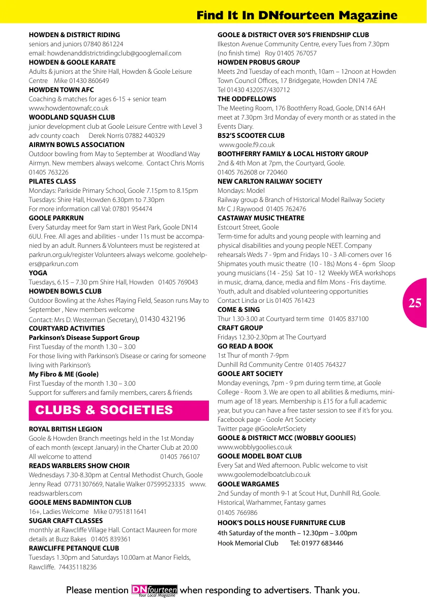 DNfourteen Magazine — December 2018 — Page 25 of 32