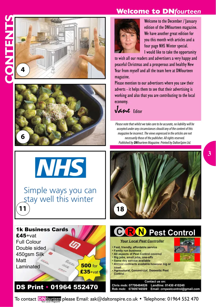 DNfourteen Magazine — December 2019 — Page 3 of 24