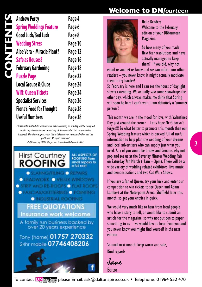 DNfourteen Magazine — February 2015 — Page 3 of 40