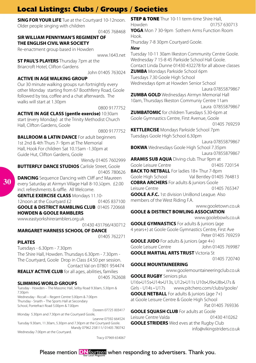 DNfourteen Magazine — February 2015 — Page 30 of 40