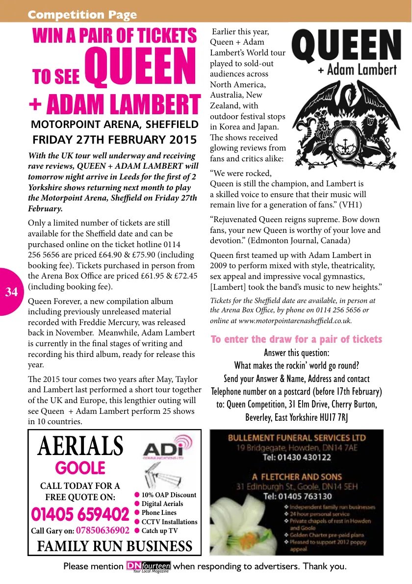 DNfourteen Magazine — February 2015 — Page 34 of 40