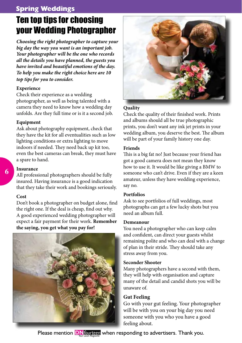 DNfourteen Magazine — February 2015 — Page 6 of 40