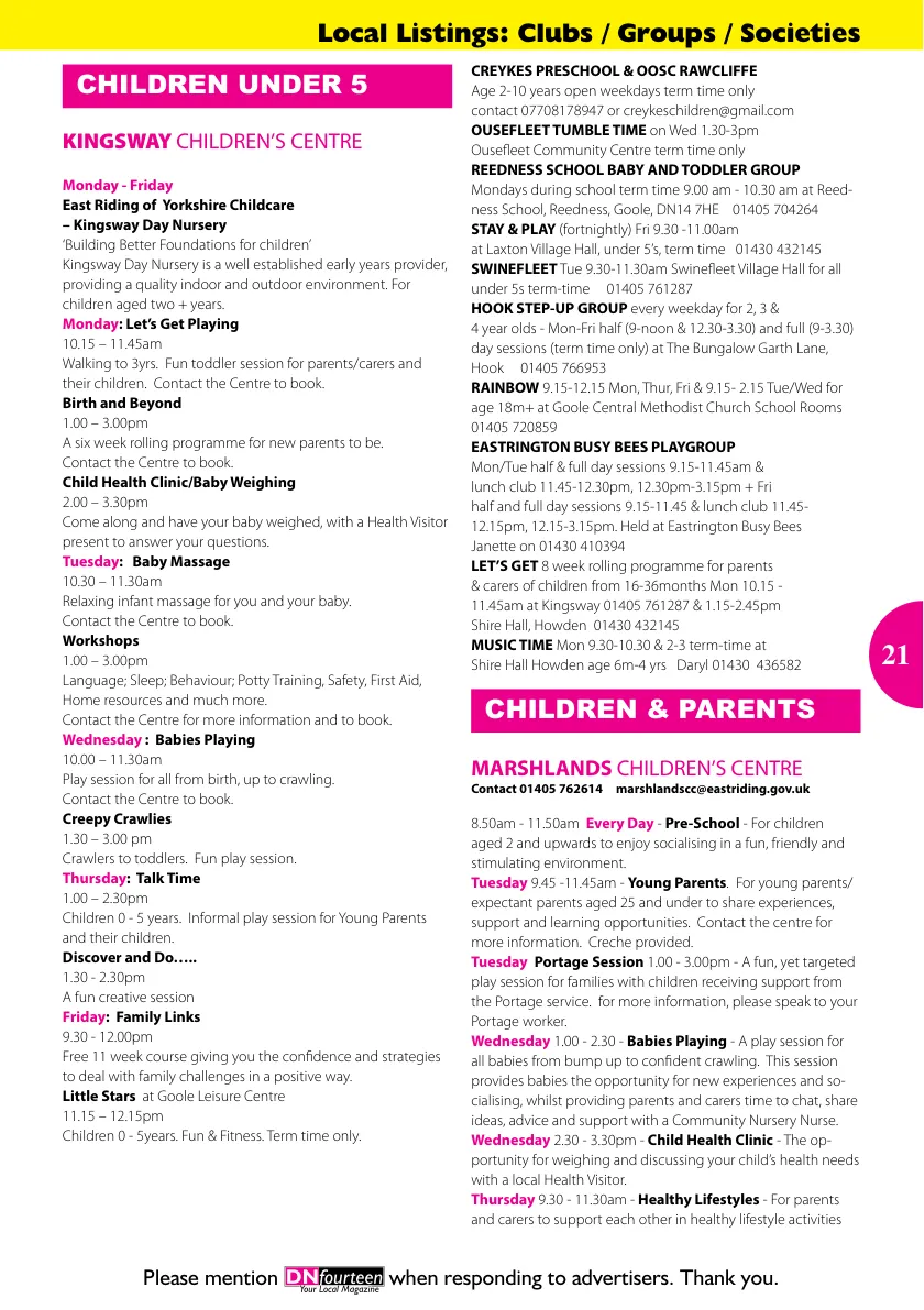 DNfourteen Magazine — February 2018 — Page 21 of 32