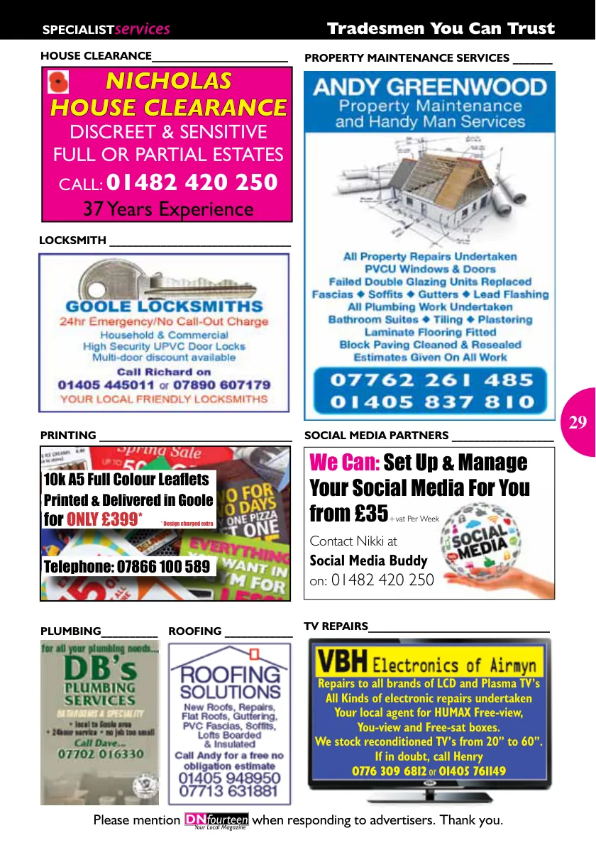 DNfourteen Magazine — February 2018 — Page 29 of 32