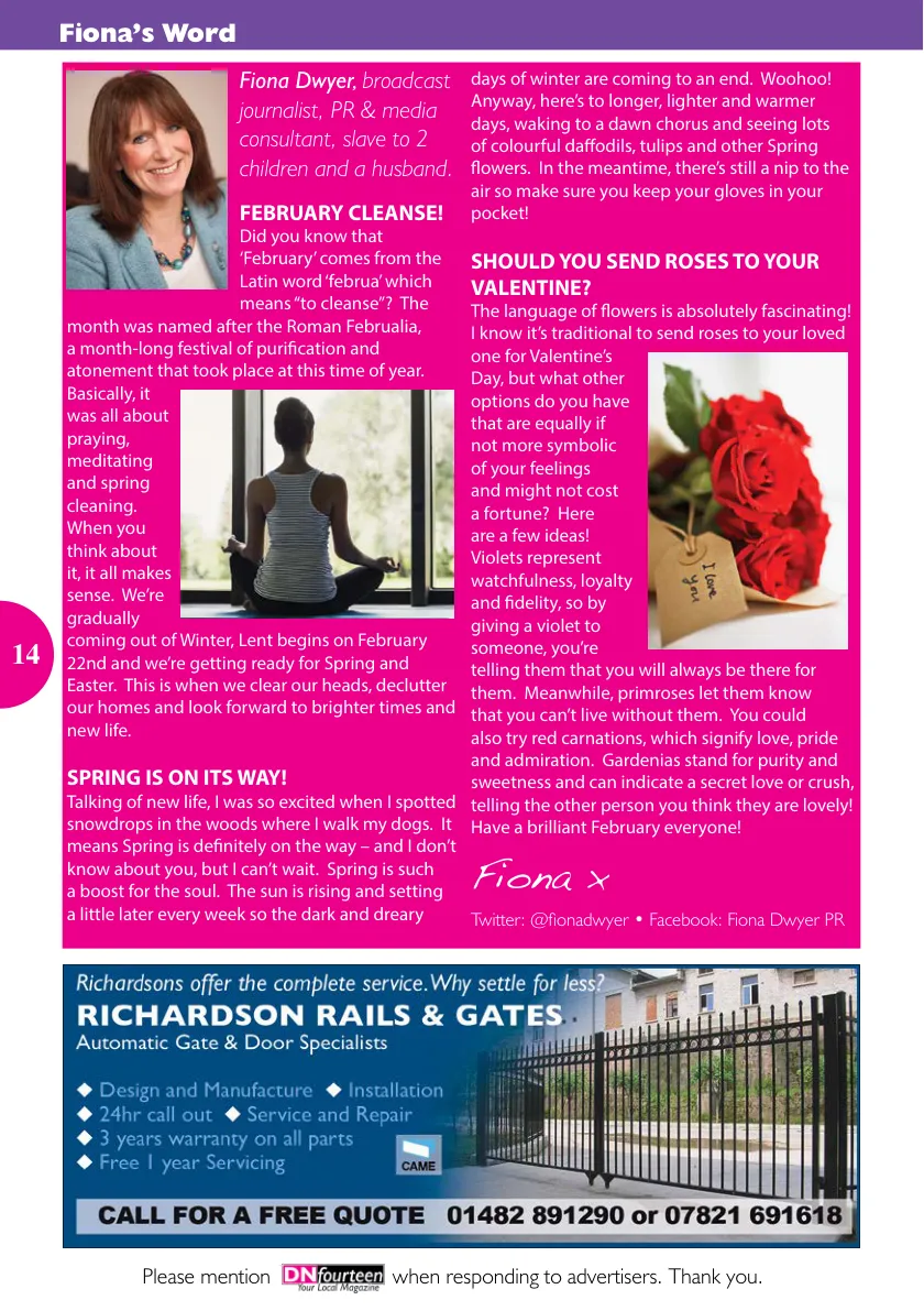 DNfourteen Magazine — February 2023 — Page 14 of 16