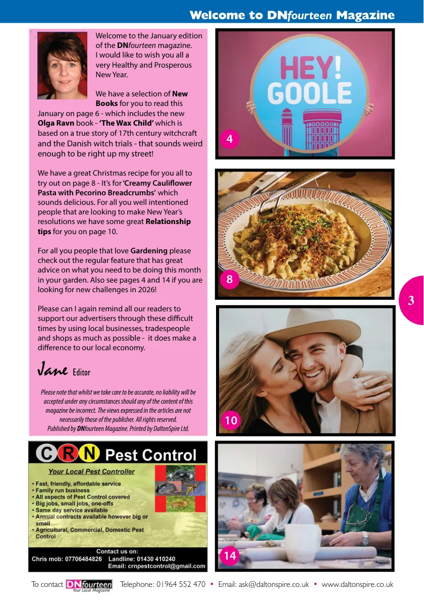 DN14 Magazine — January 2026 — Page 3 of 16