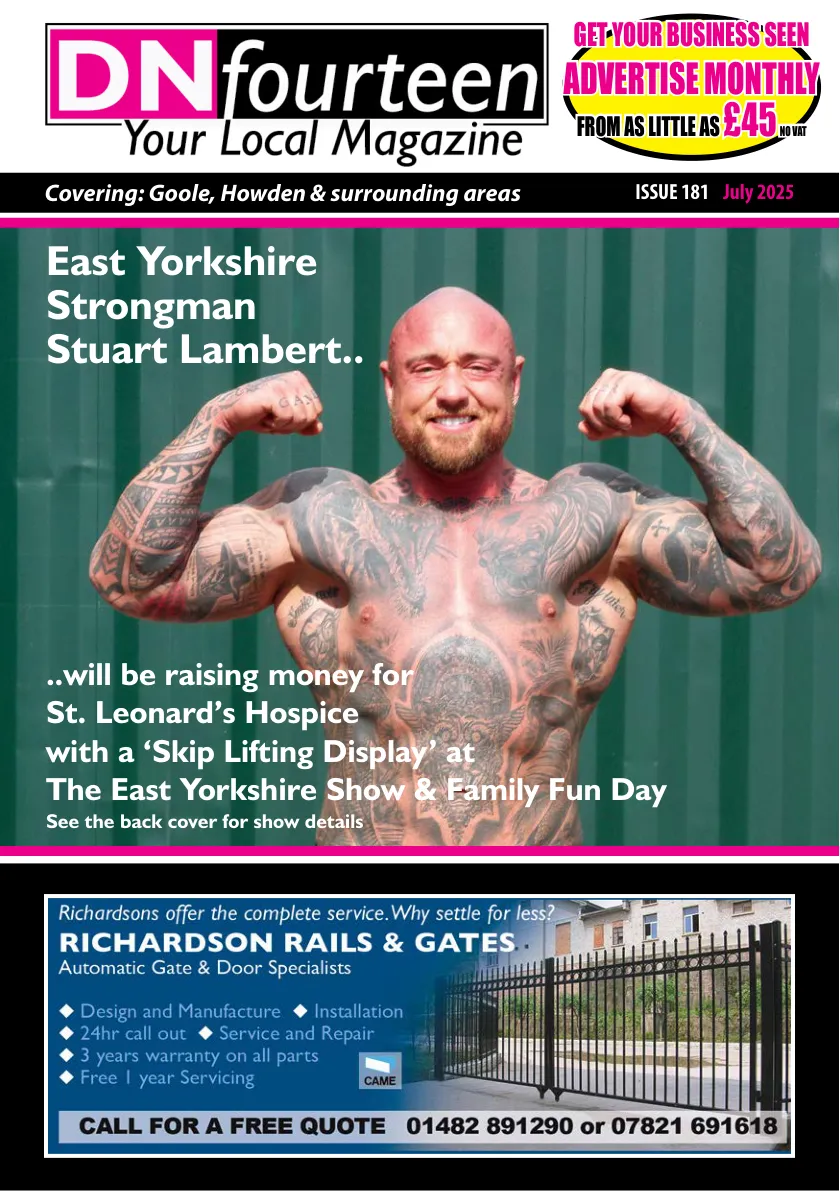 DN14 Magazine — July 2025 — Page 1 of 16