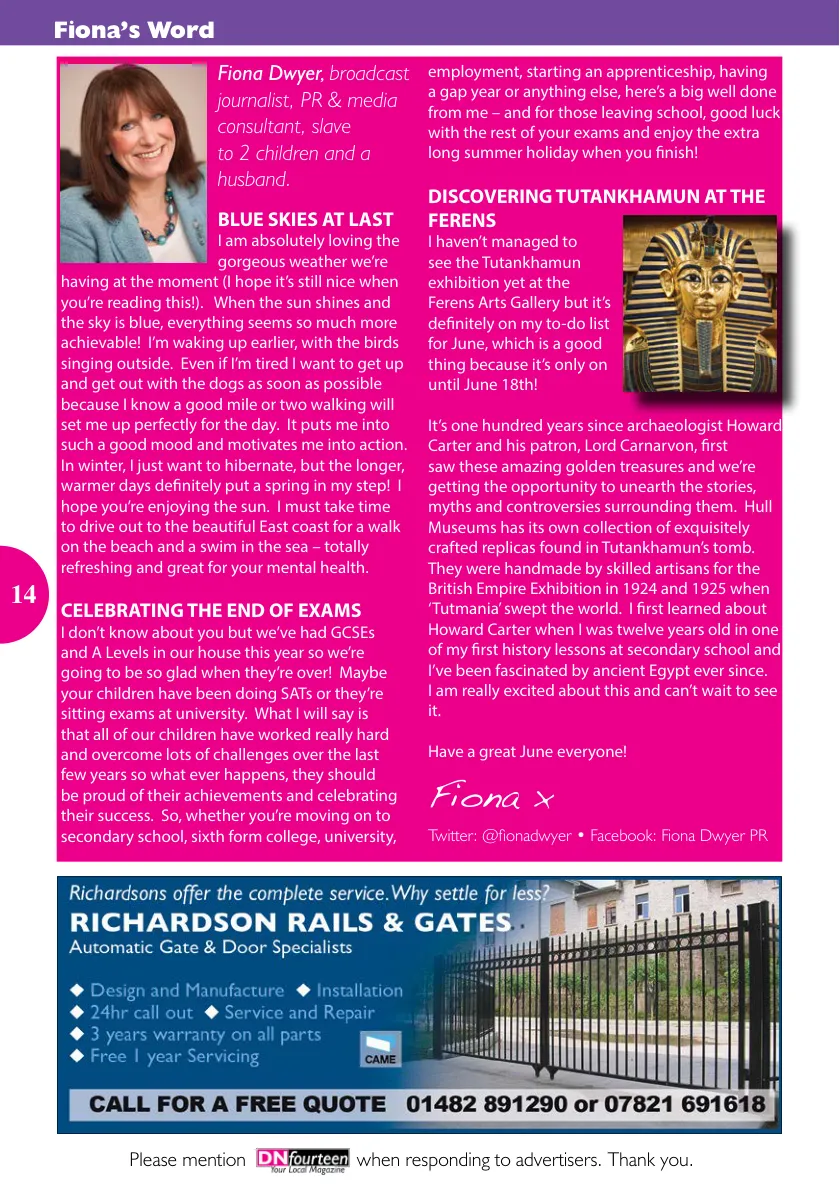 DNfourteen Magazine — June 2023 — Page 14 of 16