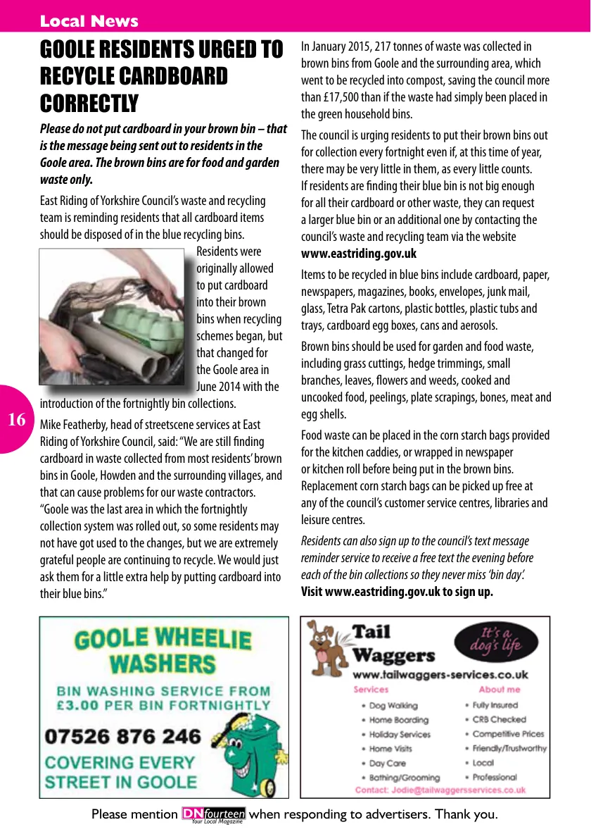 DNfourteen Magazine — March 2015 — Page 16 of 40