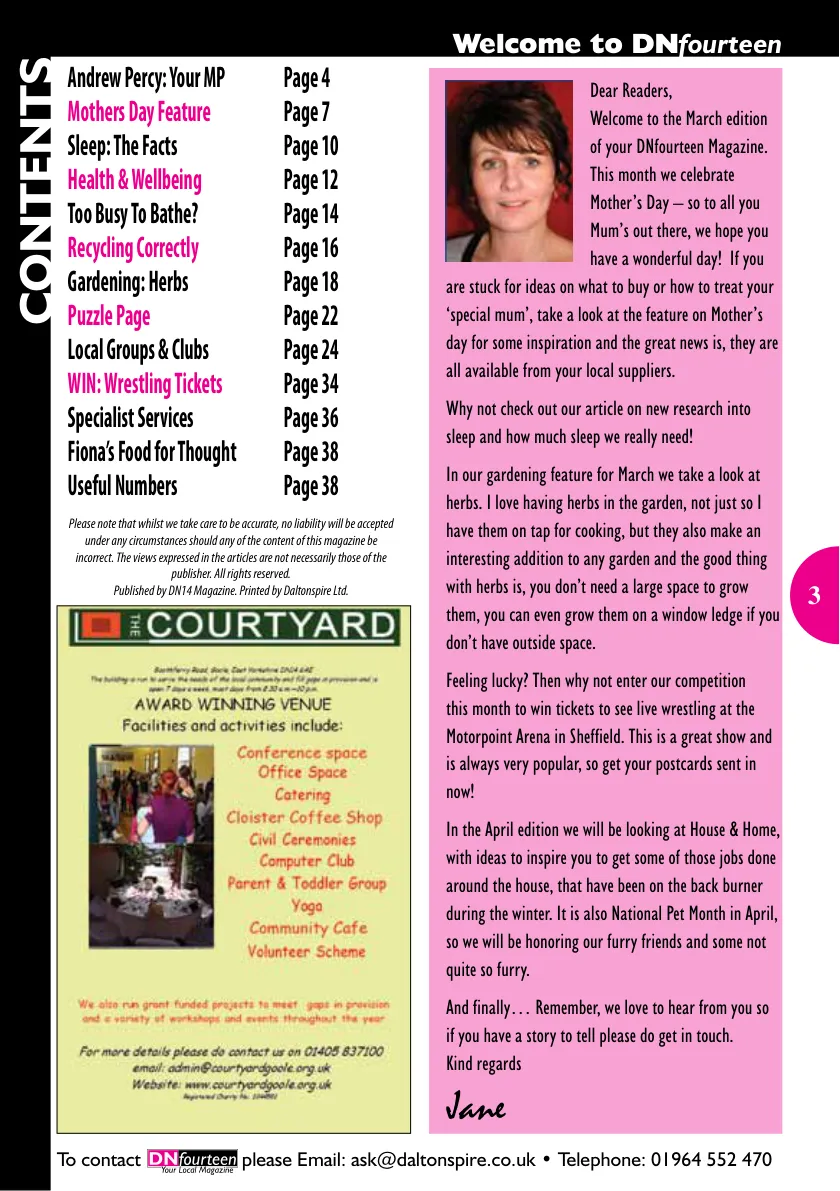 DNfourteen Magazine — March 2015 — Page 3 of 40