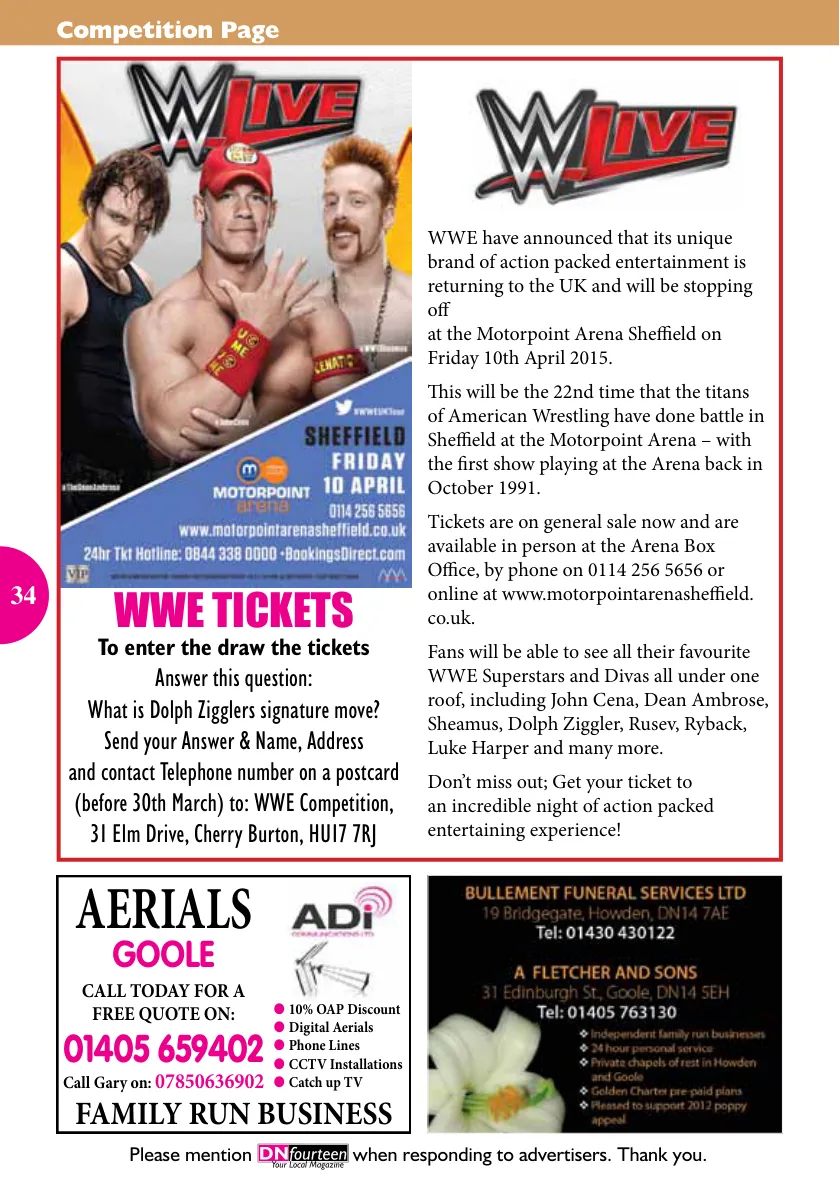 DNfourteen Magazine — March 2015 — Page 34 of 40