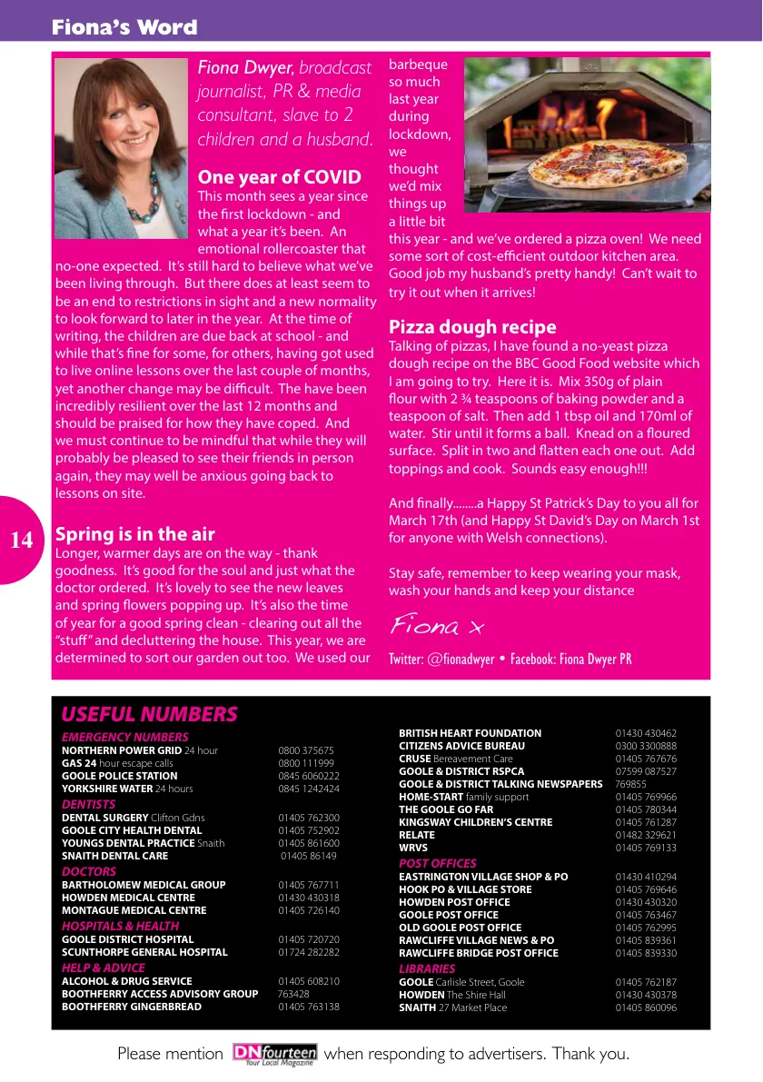 DN14 Magazine — March 2021 — Page 14 of 16