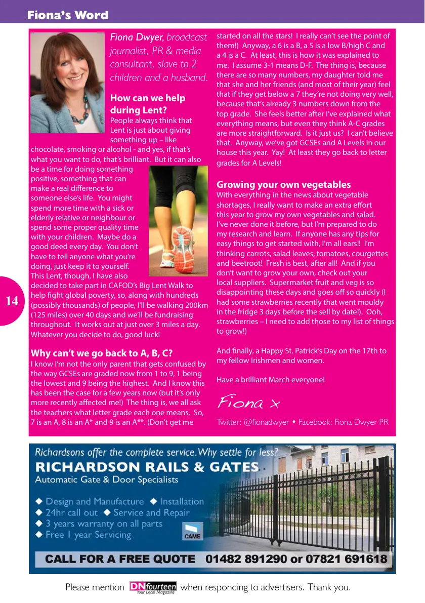 DNfourteen Magazine — March 2023 — Page 14 of 16