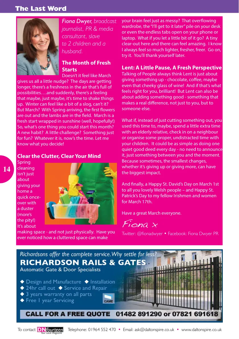 DN14 Magazine — March 2025 — Page 14 of 16