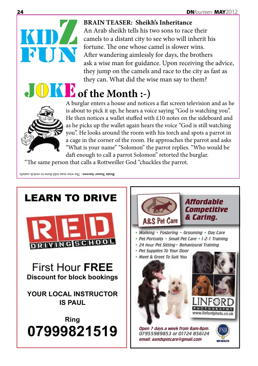 DNfourteen Magazine — May 2012 — Page 24 of 36