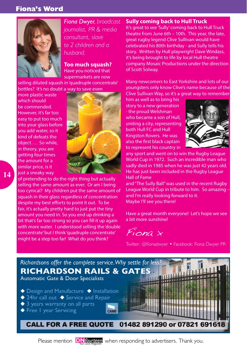 DNfourteen Magazine — May 2023 — Page 14 of 16